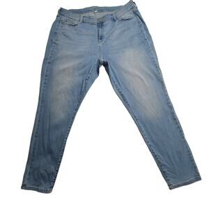 Boutique Skinny Jegging Jeans Mid Blue Women's Plus Size 20W 2023